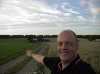 Erik visar Ellemossen Erik visar Ellemossen